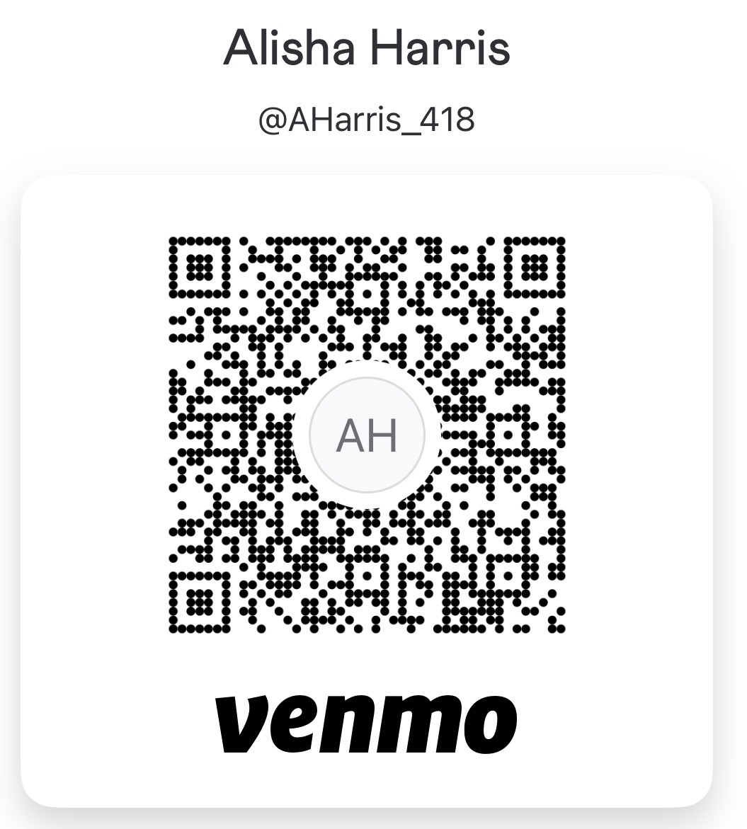 Venmo QR code for IPNP merchandise payments